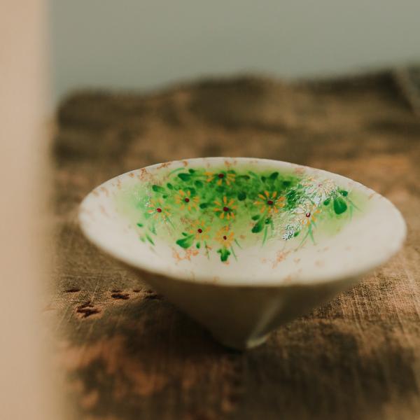 Пиала «Полевые цветы» керамика 75 мл 1 Пиала «Полевые цветы» керамика 75 мл фото