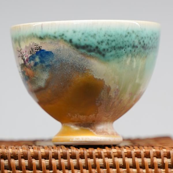 Пиала «Воды и горы 186» Цзиндэчжэнь керамика 100&nbsp;мл