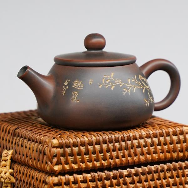 Чайник из&nbsp;Гуанси «Нисин Тао Ши&nbsp;Пяо 72» 120&nbsp;мл
