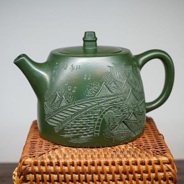Нефритовый исинский чайник «2356» 255 мл фото
