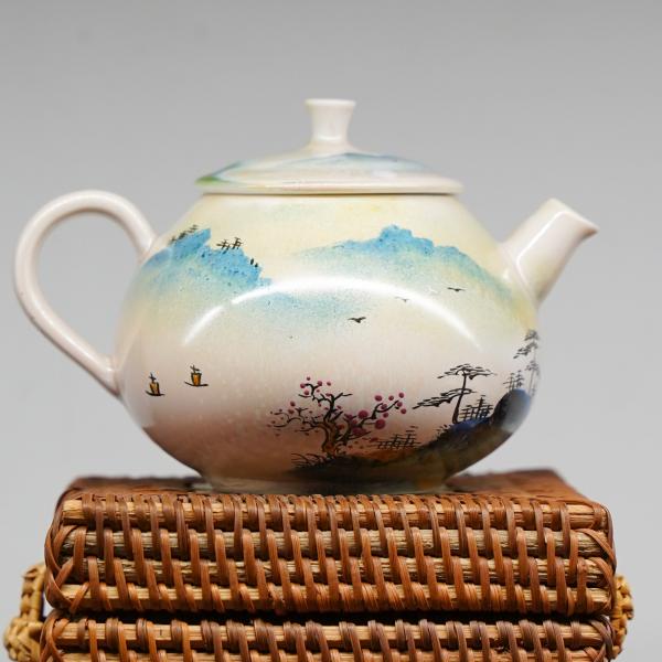 Чайник «295» Цзиндэчжэнь керамика 205&nbsp;мл