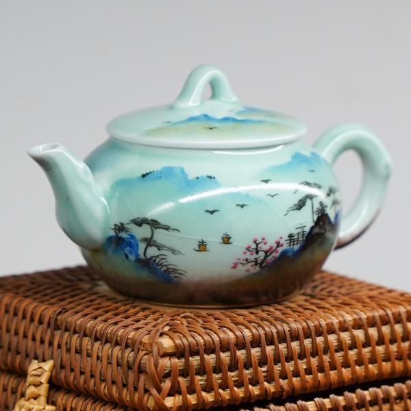 Чайник «296» Цзиндэчжэнь керамика 170&nbsp;мл