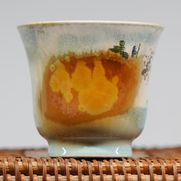 Пиала «Воды и горы 114» Цзиндэчжэнь керамика 70&nbsp;мл