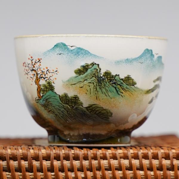 Пиала «Воды и горы 110» Цзиндэчжэнь керамика 115&nbsp;мл