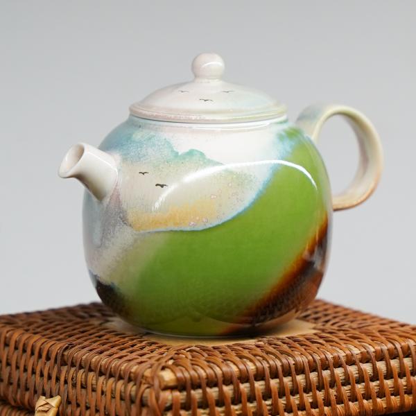 Чайник «320» Цзиндэчжэнь керамика 175&nbsp;мл