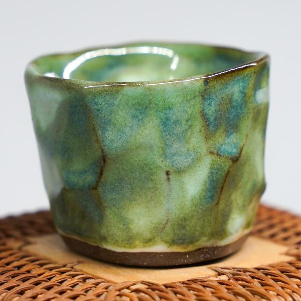 Пиала «Зелёная» керамика 50&nbsp;мл