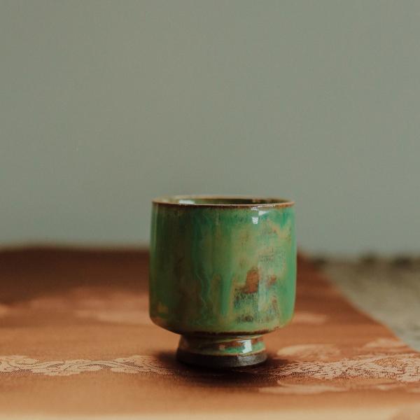 Пиала «Оливковая 4» керамика 100 мл фото