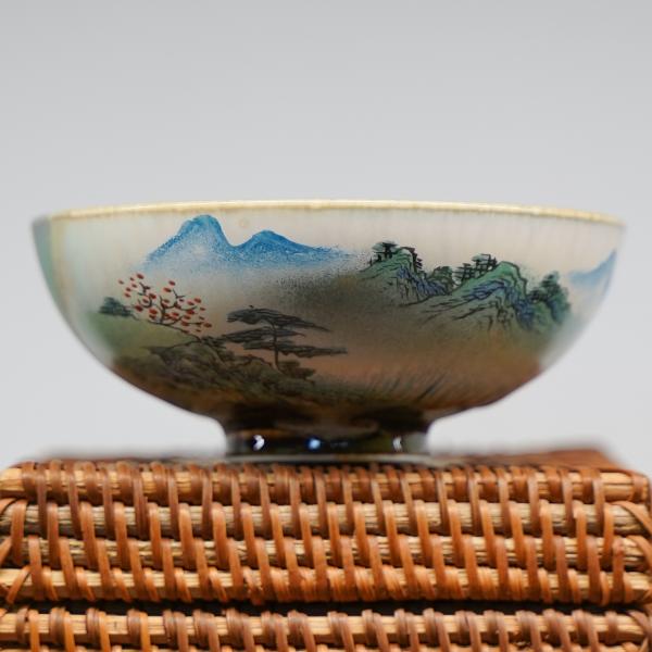 Пиала «Воды и горы 105» Цзиндэчжэнь керамика 95&nbsp;мл