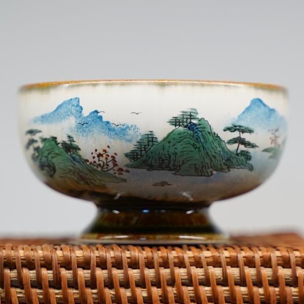 Пиала «Воды и горы 164» Цзиндэчжэнь керамика 80&nbsp;мл