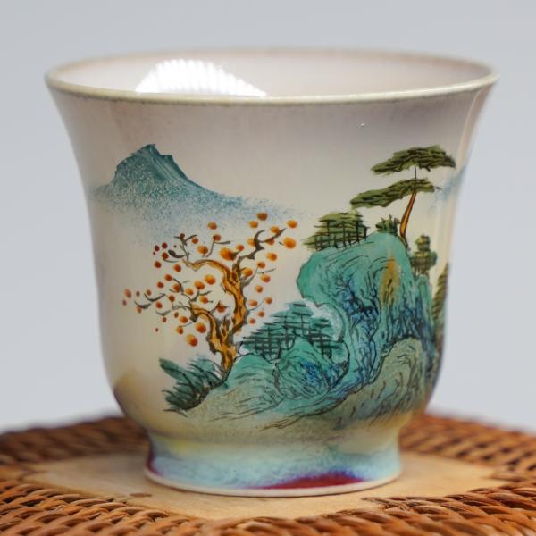 Пиала «Воды и горы 150» Цзиндэчжэнь керамика 75 мл Пиала «Воды и горы 150» Цзиндэчжэнь керамика 75 мл