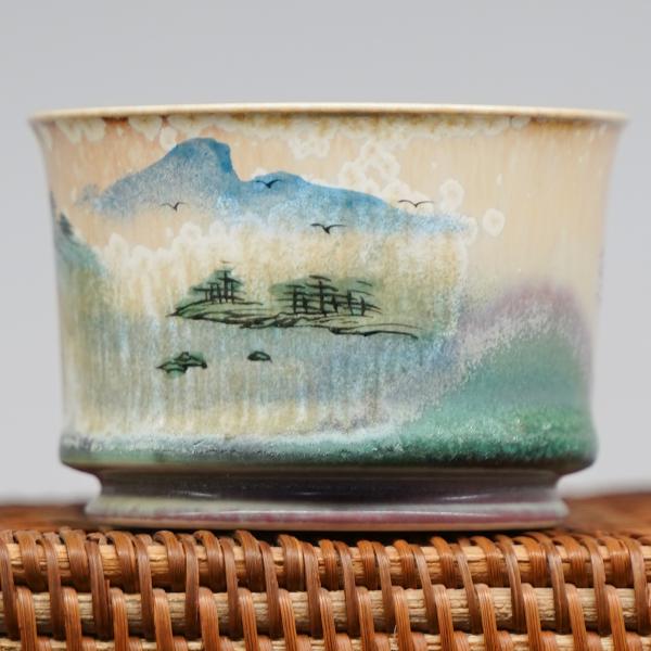 Пиала «Воды и горы 98» Цзиндэчжэнь керамика 105&nbsp;мл