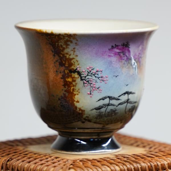 Пиала «Воды и горы 176» Цзиндэчжэнь керамика 100&nbsp;мл