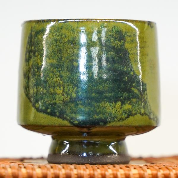 Пиала «Тёмно-оливковая 3» керамика 100&nbsp;мл