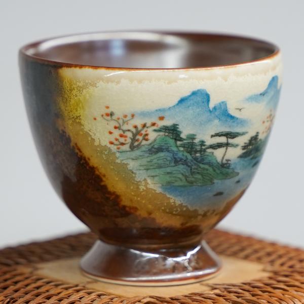 Пиала «Воды и горы 100» Цзиндэчжэнь керамика 100&nbsp;мл