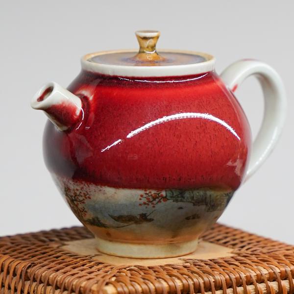 Чайник «319» Цзиндэчжэнь керамика 175&nbsp;мл