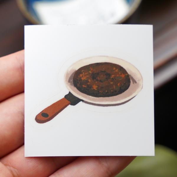 Чайный стикер № 42 «Чайный блин» фото