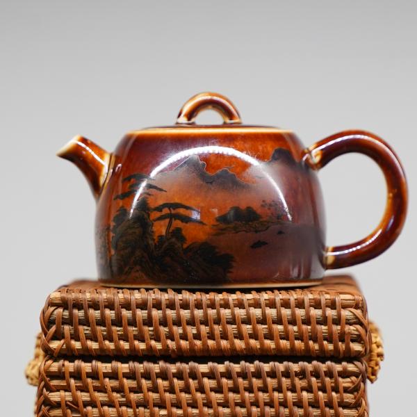 Чайник «334» Цзиндэчжэнь керамика 175 мл фото