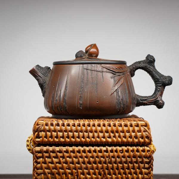 Чайник «Деревянный Ши Пяо 2» Цзяньшуй керамика 245 мл фото