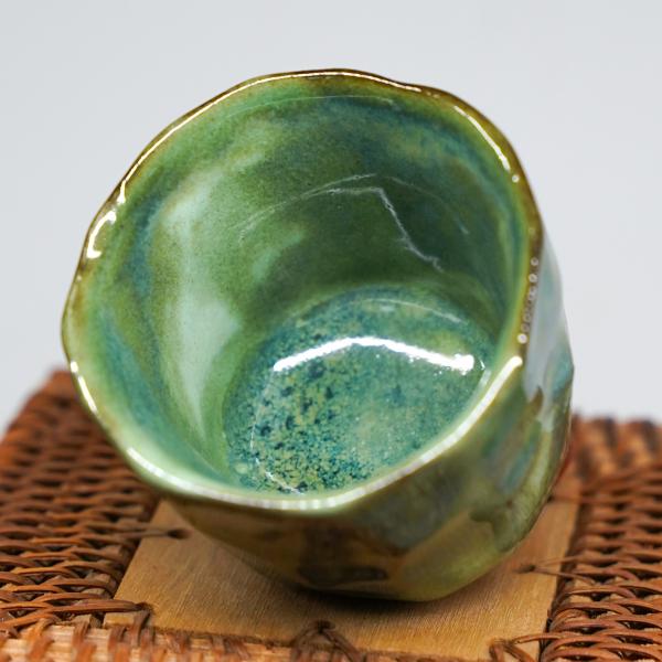 Пиала «Зелёная» керамика 50&nbsp;мл