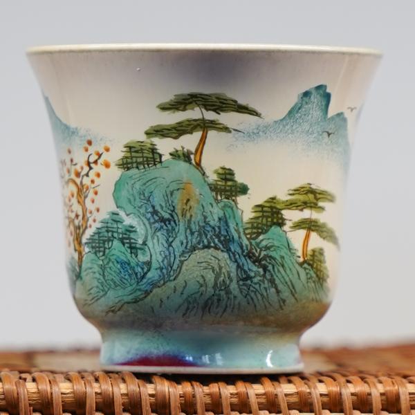 Пиала «Воды и горы 150» Цзиндэчжэнь керамика 75 мл Пиала «Воды и горы 150» Цзиндэчжэнь керамика 75 мл фото