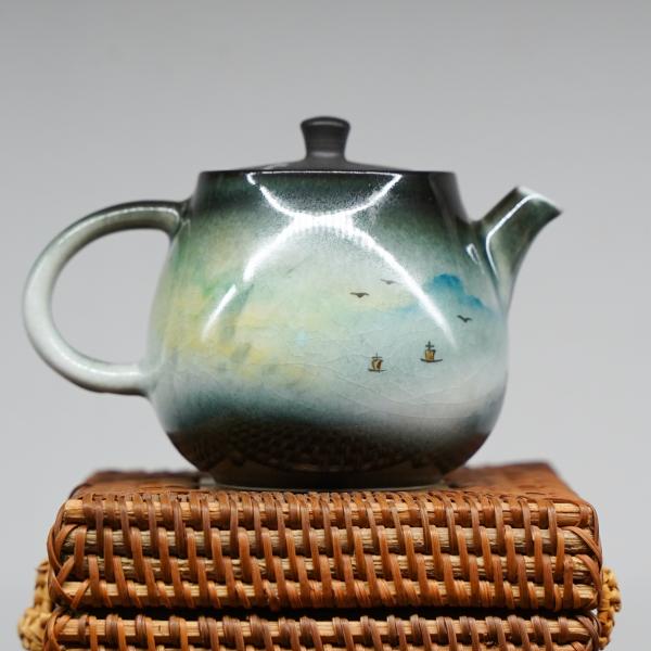 Чайник «310» Цзиндэчжэнь керамика 185&nbsp;мл