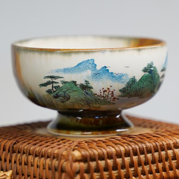Пиала «Воды и горы 164» Цзиндэчжэнь керамика 80&nbsp;мл