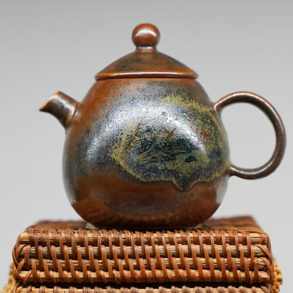 Чайник «306» Цзиндэчжэнь керамика 175&nbsp;мл