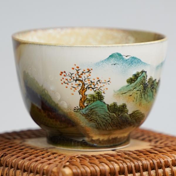 Пиала «Воды и горы 110» Цзиндэчжэнь керамика 115&nbsp;мл
