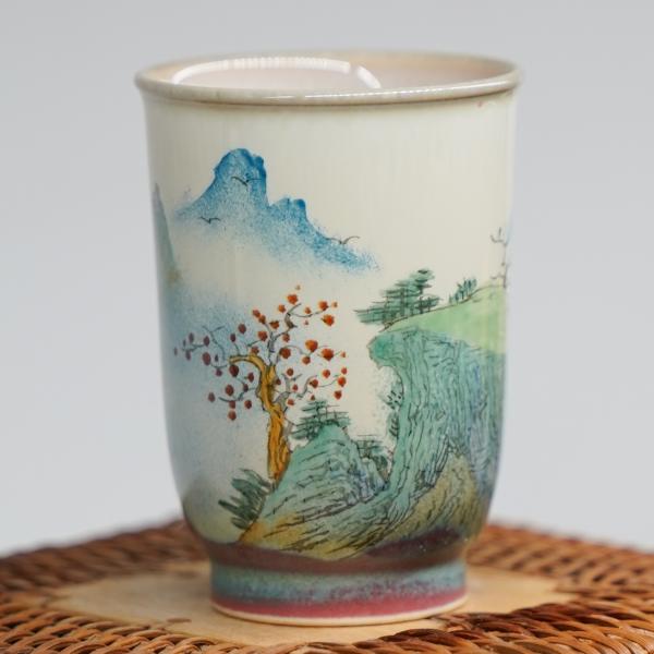 Пиала «Воды и горы 130» Цзиндэчжэнь керамика 70&nbsp;мл