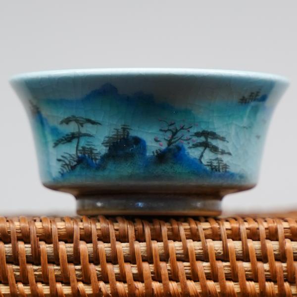 Пиала «Воды и горы 175» Цзиндэчжэнь керамика 70&nbsp;мл