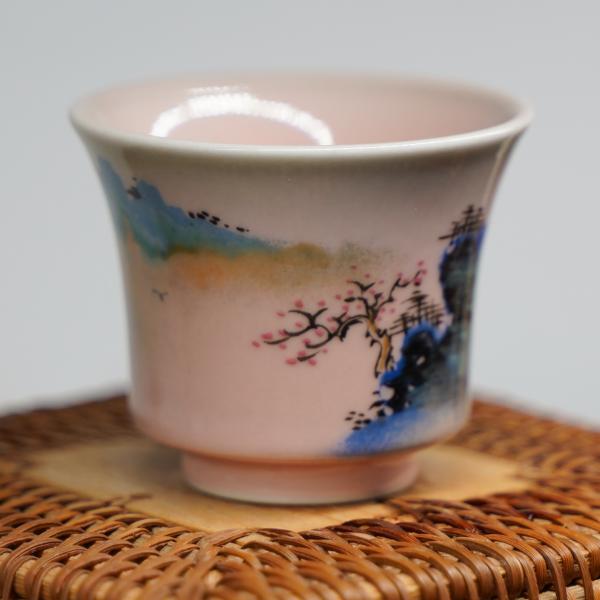 Пиала «Воды и горы 168» Цзиндэчжэнь керамика 50&nbsp;мл