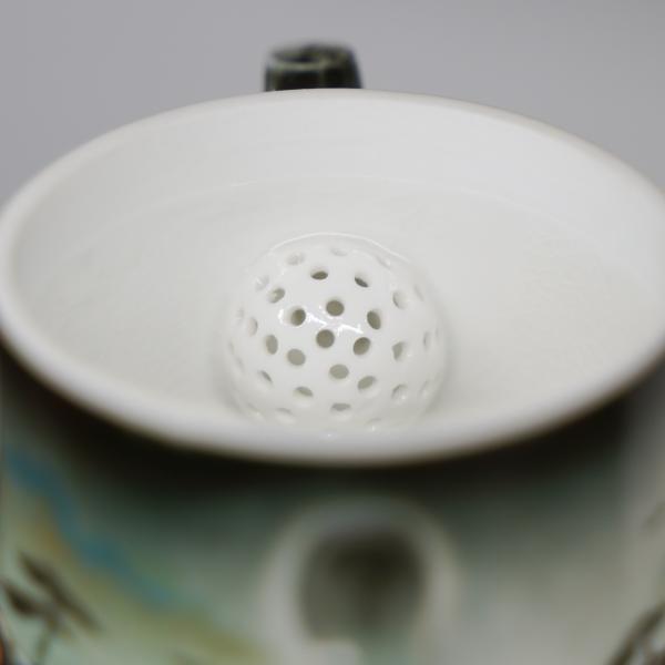 Чайник «328» Цзиндэчжэнь керамика 175&nbsp;мл