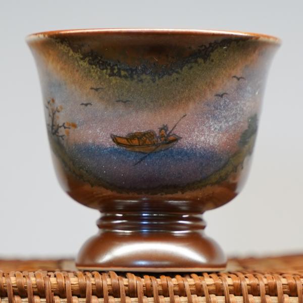 Пиала «Воды и горы 139» Цзиндэчжэнь керамика 100&nbsp;мл