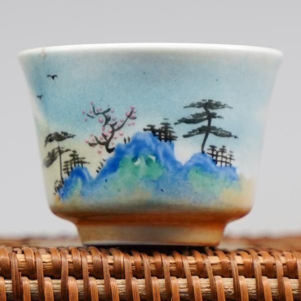 Пиала «Воды и горы 170» Цзиндэчжэнь керамика 60&nbsp;мл