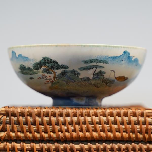 Пиала «Воды и горы 136» Цзиндэчжэнь керамика 95 мл Пиала «Воды и горы 136» Цзиндэчжэнь керамика 95 мл фото