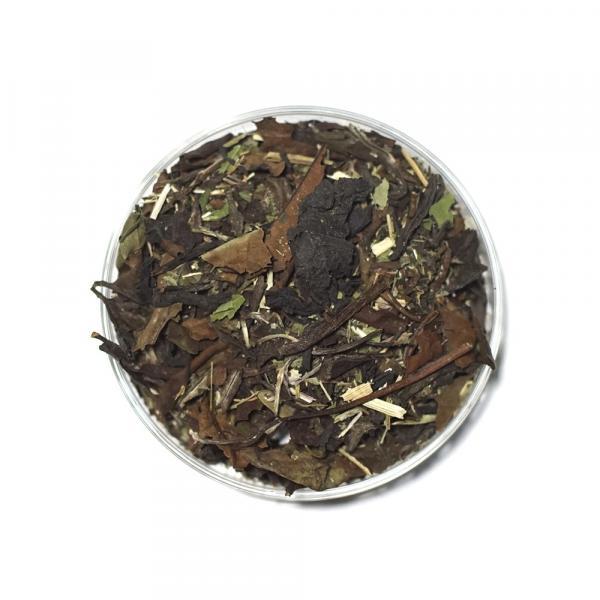 Травяной чай «Витаминный» с белым чаем и таволгой