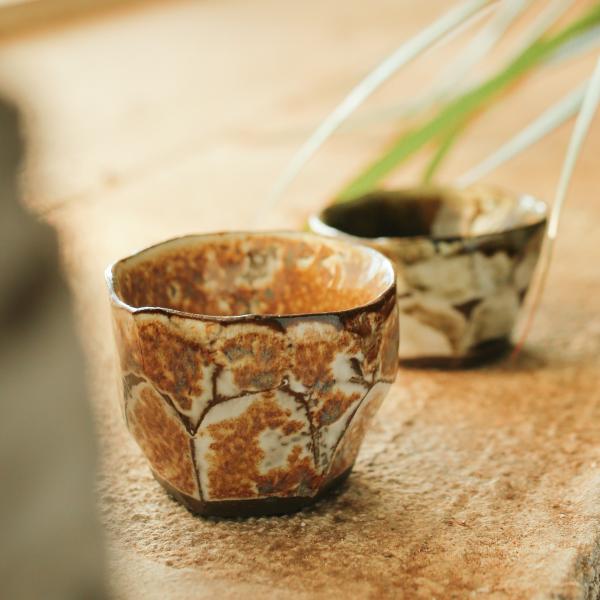 Пиала «Пятнистая» керамика 50 мл фото