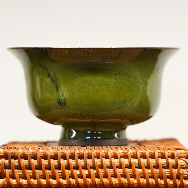 Пиала «Тёмно-оливковая 4» керамика 150&nbsp;мл