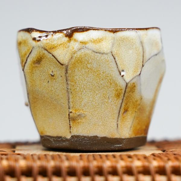 Пиала «Жёлтая 2» керамика 45 мл фото