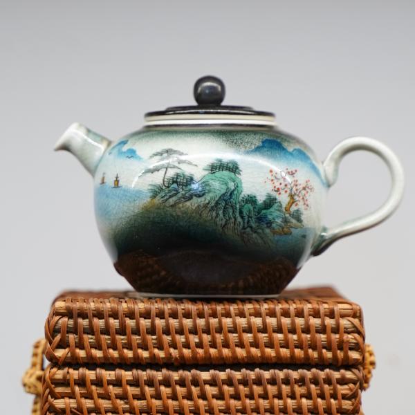 Чайник «333» Цзиндэчжэнь керамика 195 мл фото